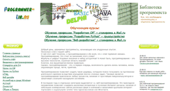Desktop Screenshot of programmer-lib.ru
